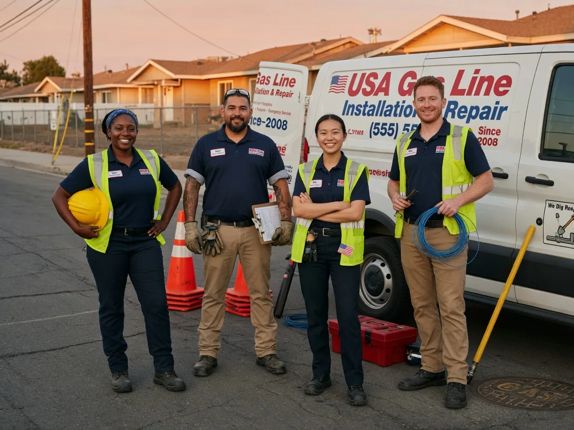 Gas Line Installation company in Stockland, IL